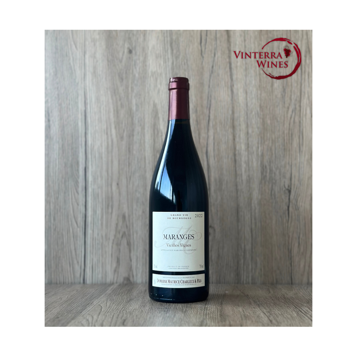 Maurice Charleux Maranges Villages Rouge "Vieilles Vignes" 2022 (750ml)