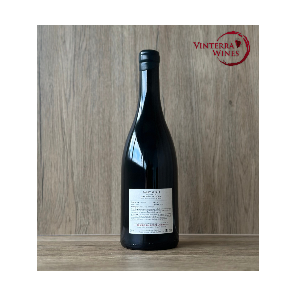 Jean-Claude Bachelet Saint Aubin Premier Cru "Derriere La Tour" Rouge 2019 (750ml)