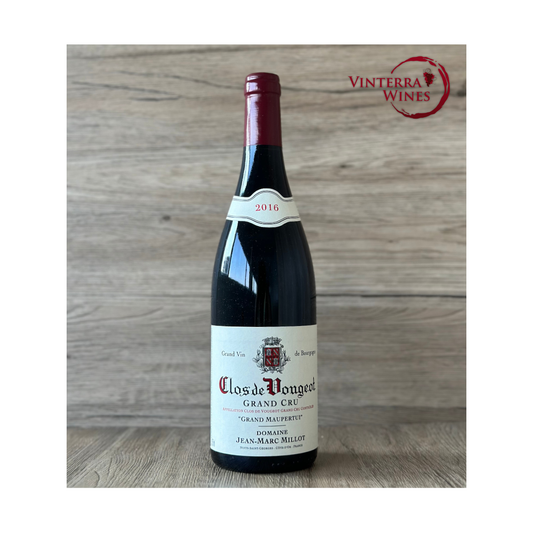 Jean-Marc Millot Clos Vougeot Grand Cru 2016 (750ml)