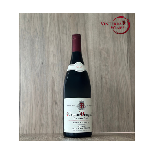 Jean-Marc Millot Clos Vougeot Grand Cru 2018 (750ml)