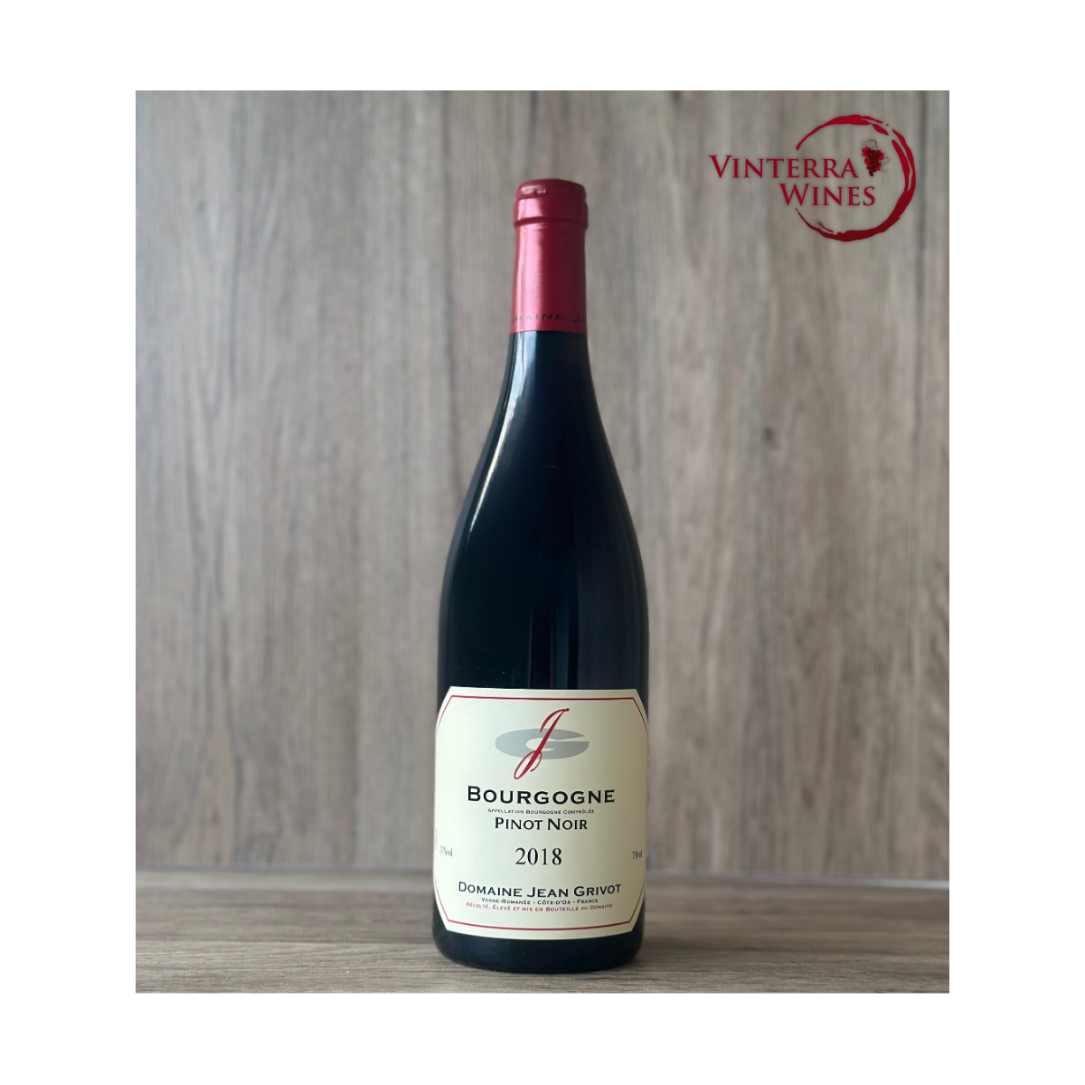 Jean Grivot Bourgogne Rouge Regional 2018 (750ml)