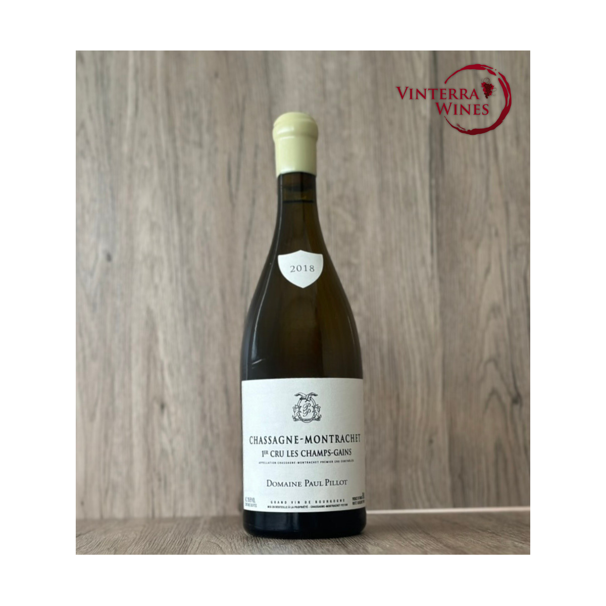 Paul Pillot Chassagne Montrachet Premier Cru "Les Champs Gain" 2018 (750ml)